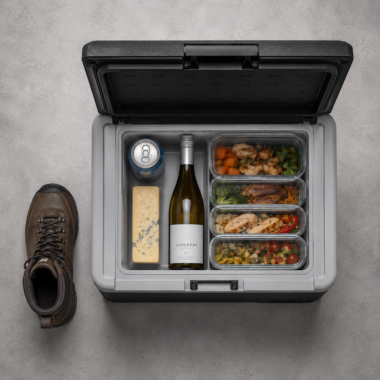 40L Portable Car Fridge Freezer